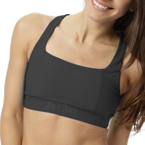 Jo and Jax Pro Top- Grey/Coral